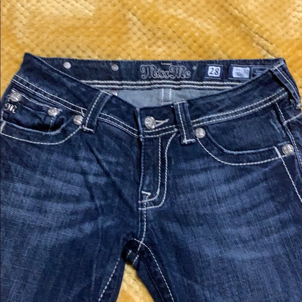 Beautifully Studded Miss Me Jeans